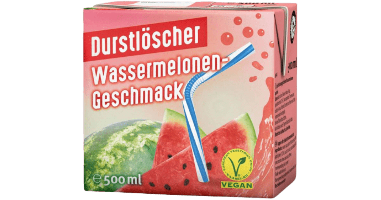 Durstlöscher Eistee Wassermelone 500ml