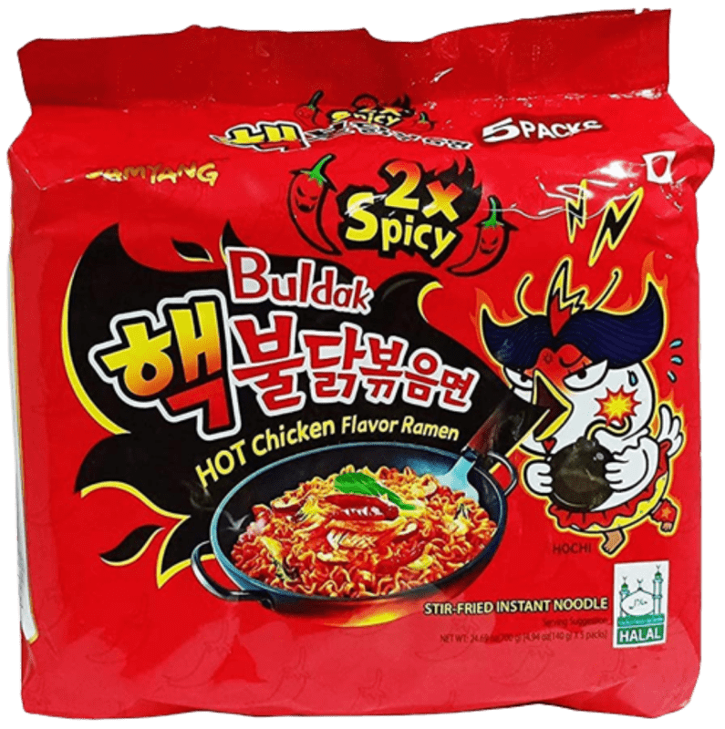 Samyang Noodle 2 x Spicy Hot Chicken  140g