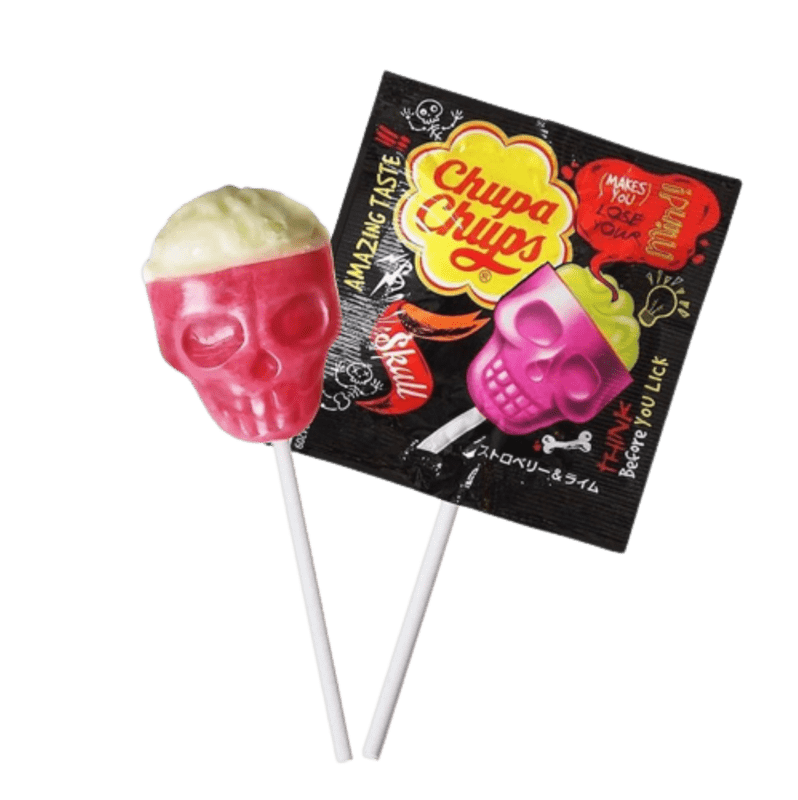 Chupa Chups Skull Lollipop, 15gr.