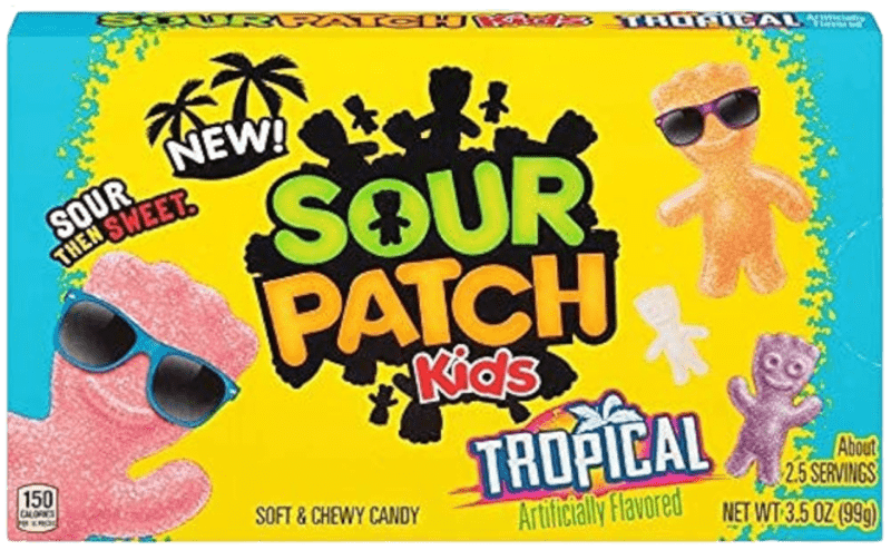 Sour Patch Kids Tropical Box, 99g