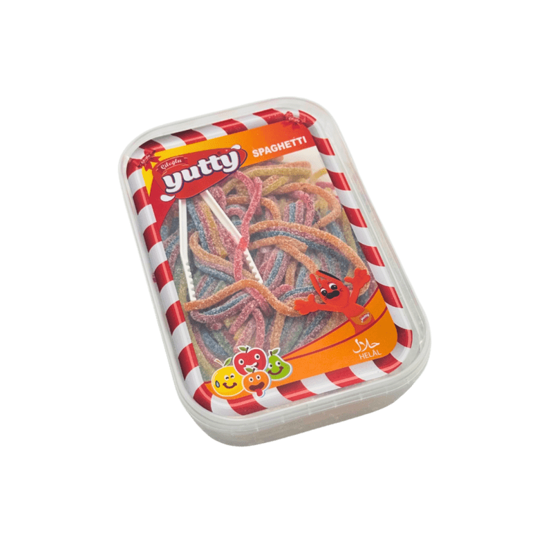 Yutty Spaghetti Sour Rainbow 300g