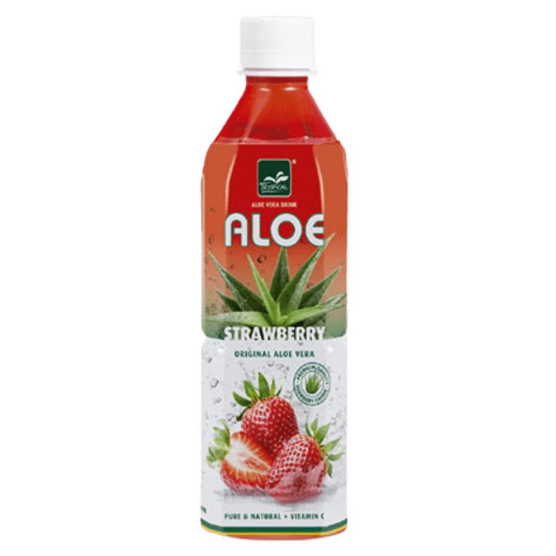 Tropical Aloe Vera Strawberry 500ml