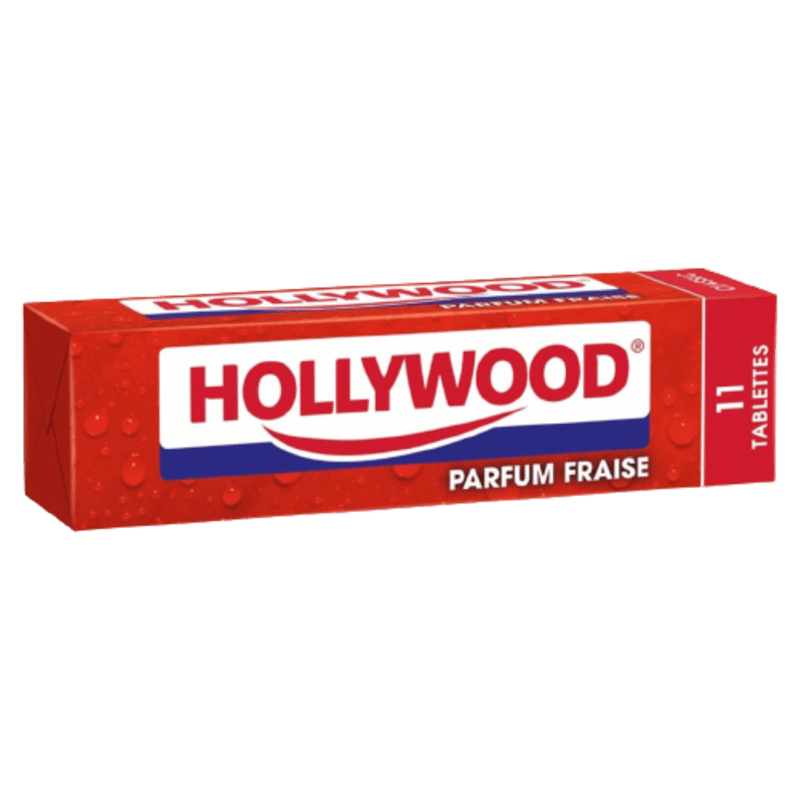 Hollywood Chewing Gum Strawberry 31g