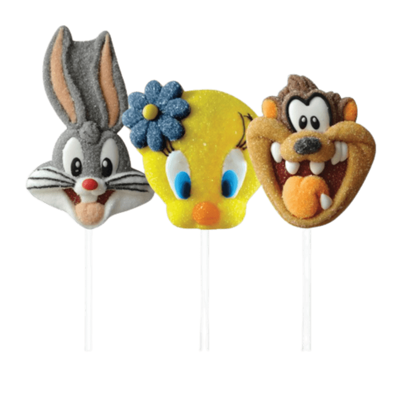 Marshmallow Lollipop 45g Looney Tunes sort.