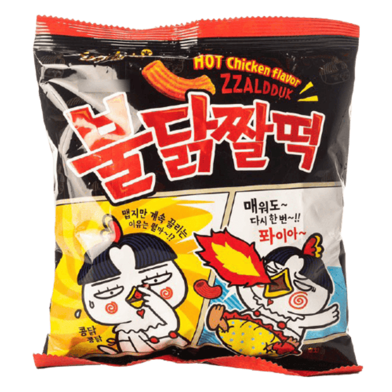 Samyang Zaldduk Hot Chicken Flavour Snack 120g