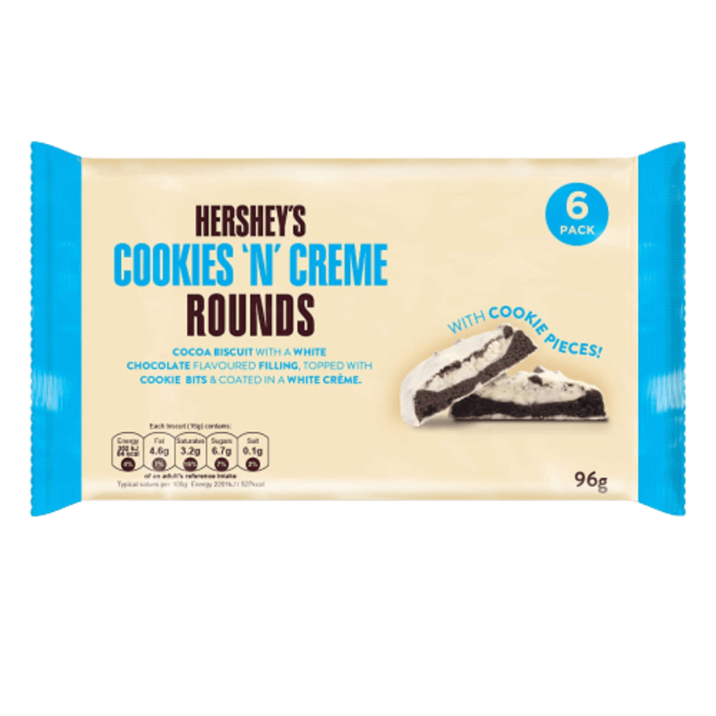 Hershey's Cookies 'n' Creme Rounds 96g