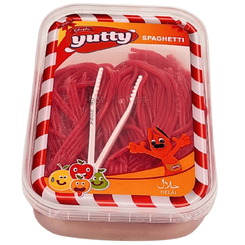 Yutty Spaghetti Strawberry 300g