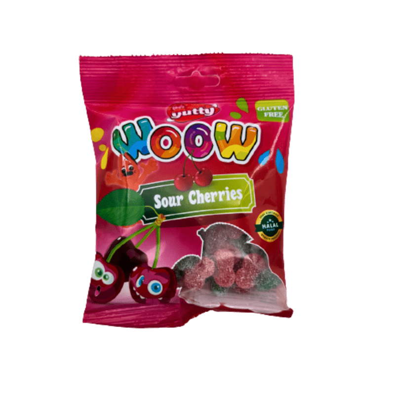 Yutty Woow Sour Cherries, 150g