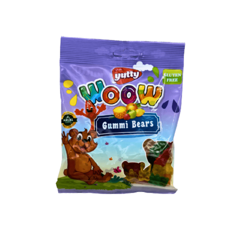 Yutty Woow Gummi Bears, 150g