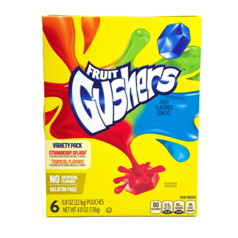 Fruit Gushers Strawberry/Tropical 136 gr.