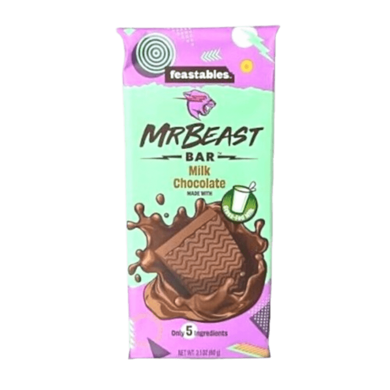 Mr Beast Milk Chocolate Bar 60g