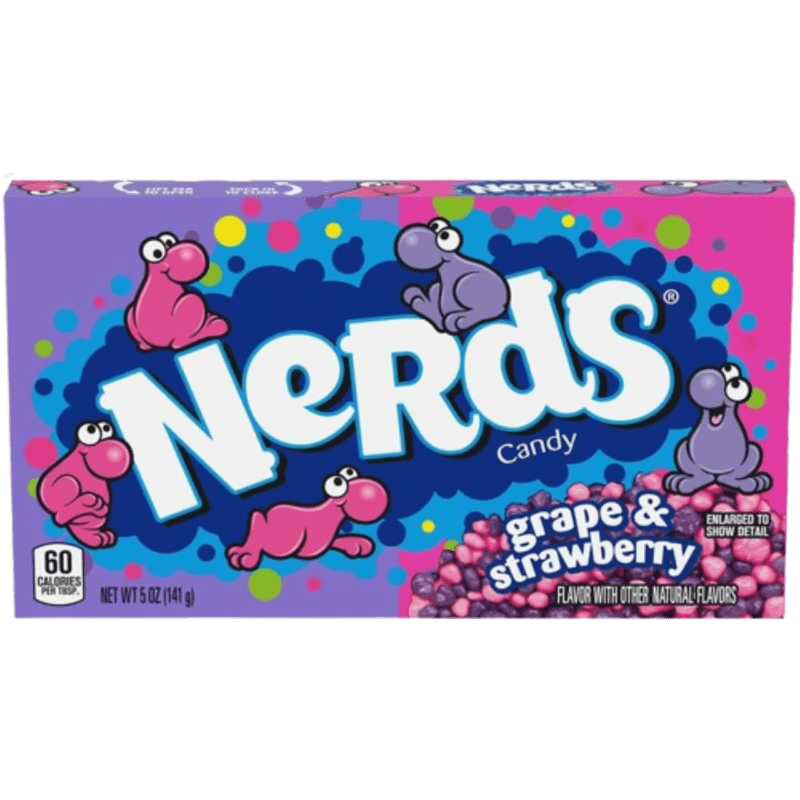 Nerds Box Grape/Strawberry 142g