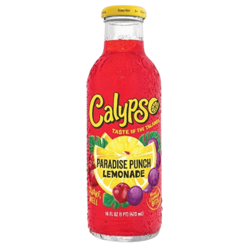 Calypso Paradise Punch Lemonade - 473ml Flasche